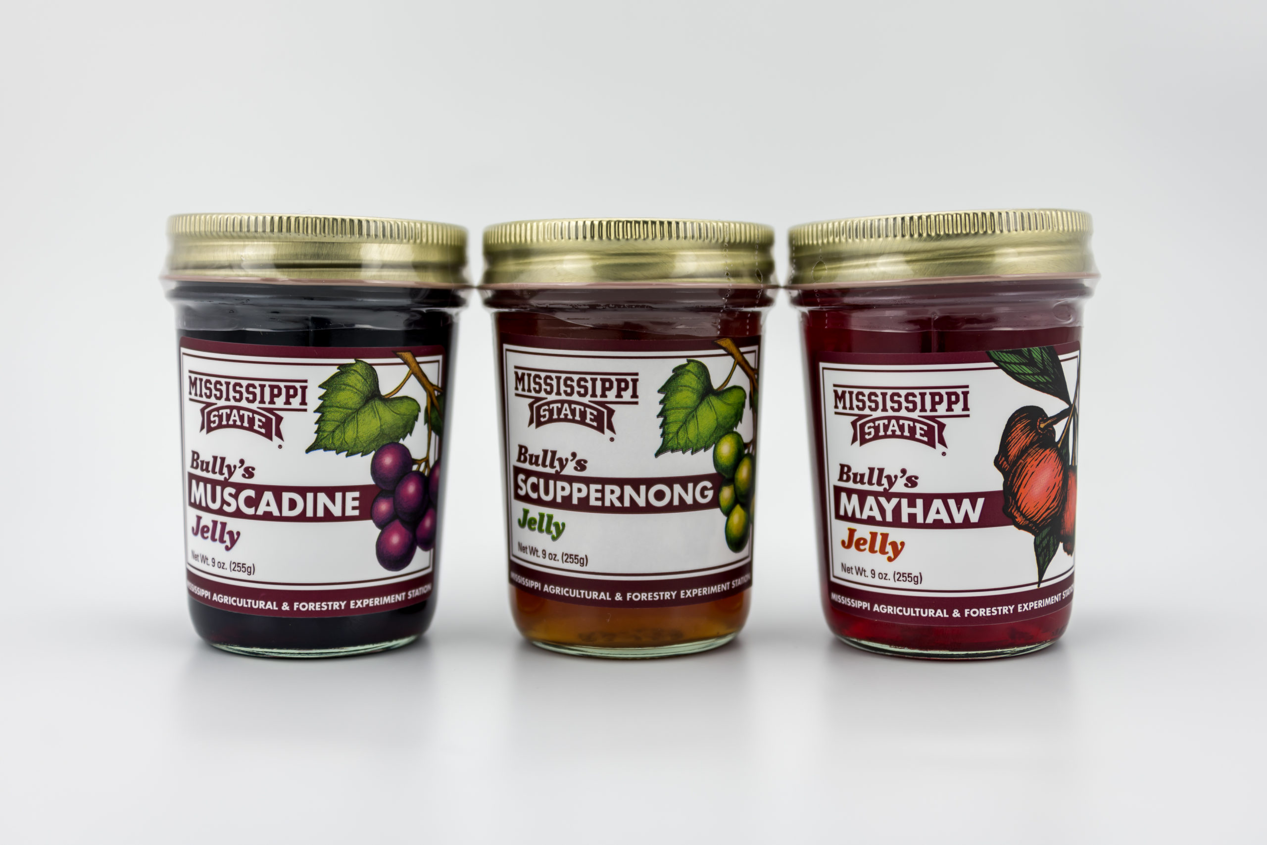 Southern Jelly Sampler MSU Cheese